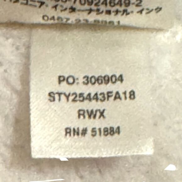 Patagonia Womens Vintage Re-Tool Snap-T Pullover Fleece Jacket White Beige Small - Picture 10 of 13